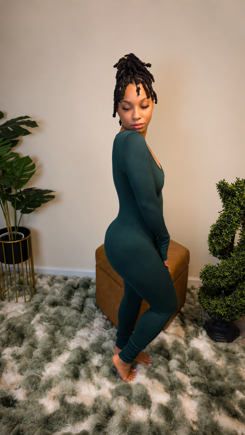 Midnight Moss Jumpsuit
