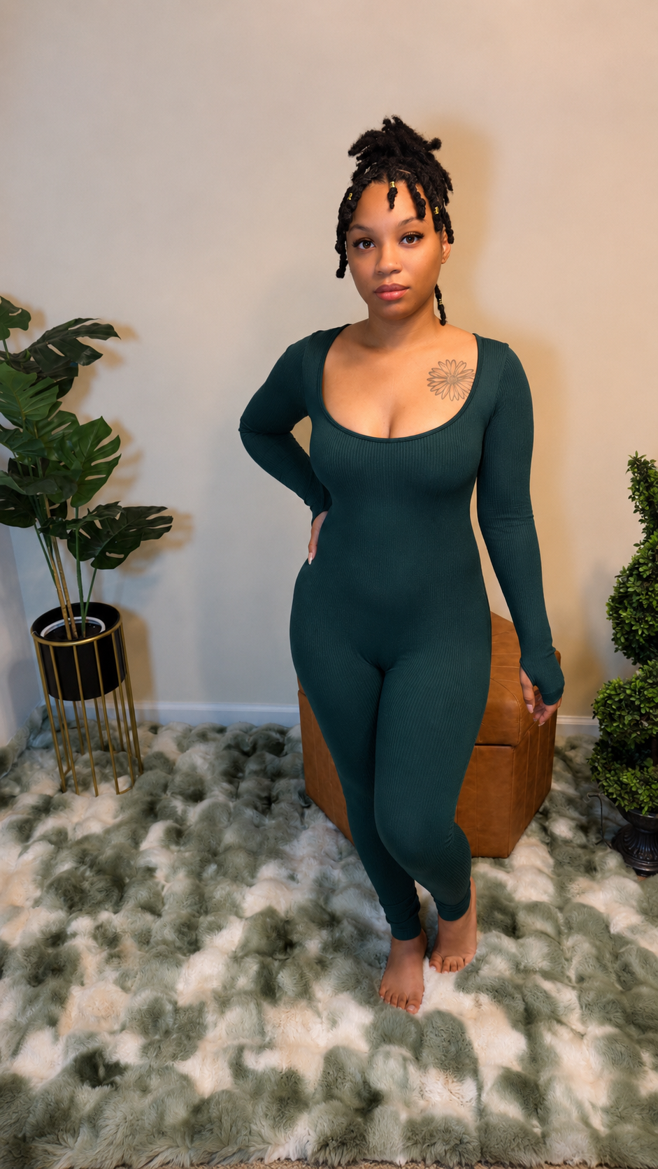 Midnight Moss Jumpsuit